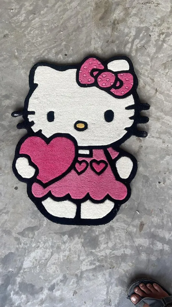 Pink_And_White_Premium_Hello_Kitty_Design_Rug_For_Home_Decor
