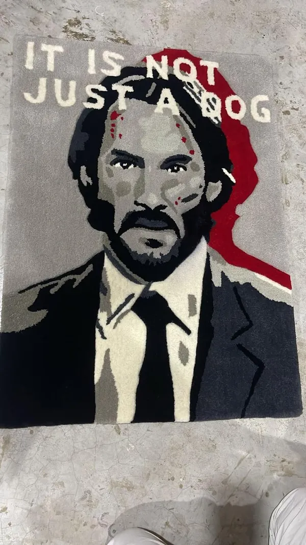 Black_And_Grey_Premium_Textu_John_Wick_Rug_For_Home_Decor