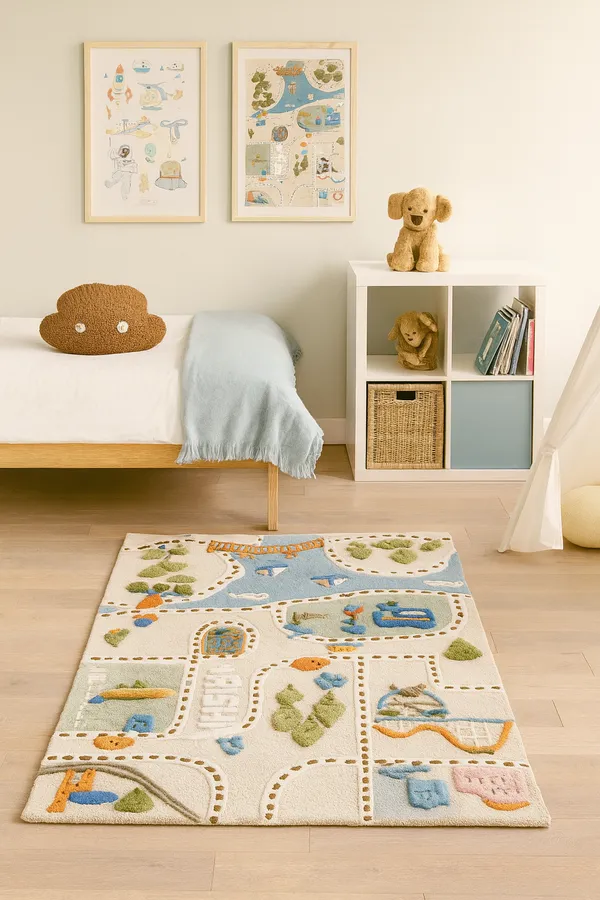 White_And_Blue_Premium_Textu_Kids_Playing_Rugs_For_Home_Decor