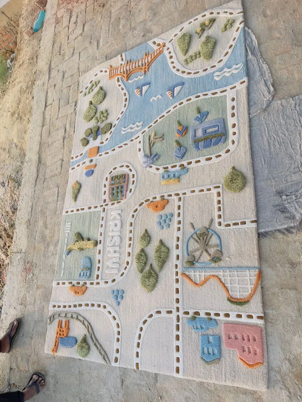 White_And_Blue_Premium_Textu_Kids_Playing_Rugs_For_Home_Decor