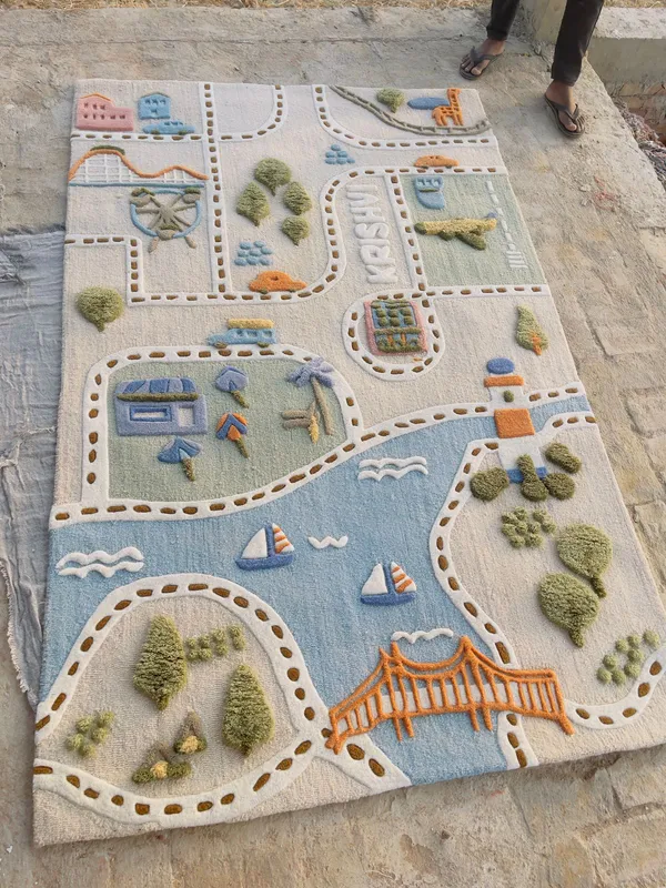 White_And_Blue_Premium_Textu_Kids_Playing_Rugs_For_Home_Decor