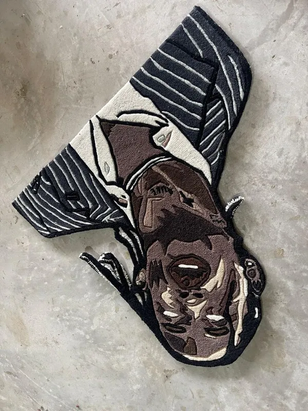 Black_And_Brown_Premium_Pop_Art_Design_Rug_For_Home_Decor