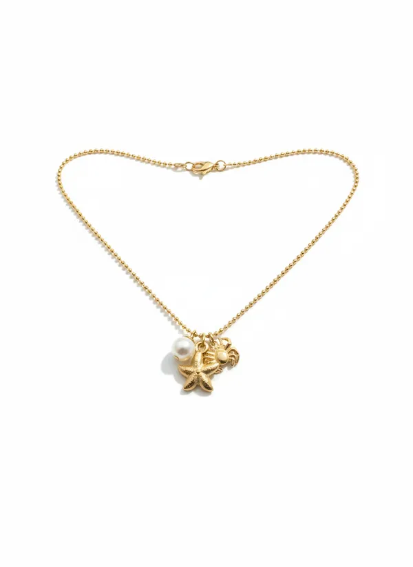 Gold_Premium__Plated_Coastal_Charm_Necklace_For_Women
