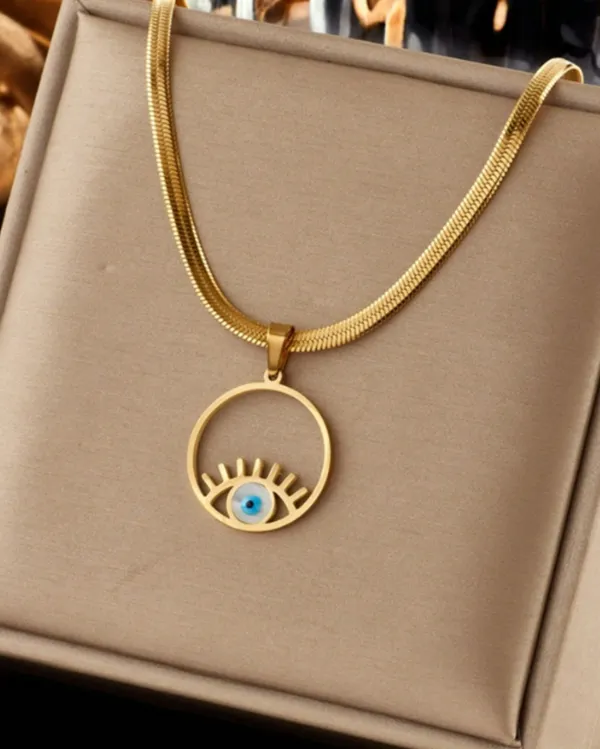 Gold_Premium__Plated_Evil_Eye_Necklace_For_Women