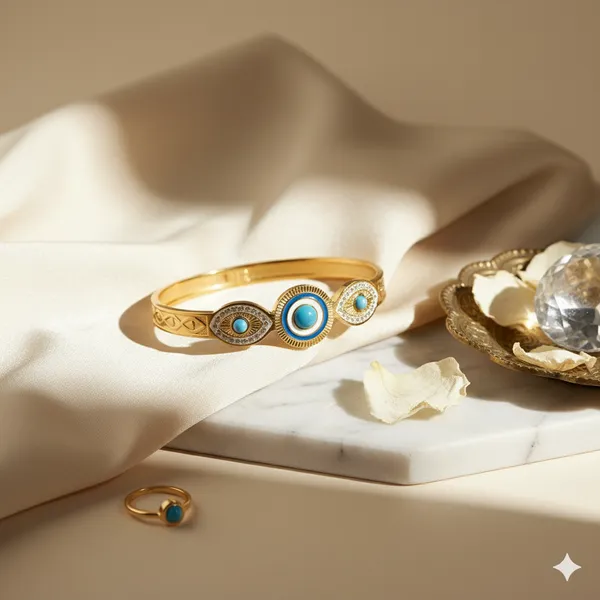 Gold_Premium__Charm_Evil_Eye_Bracelet_For_Women