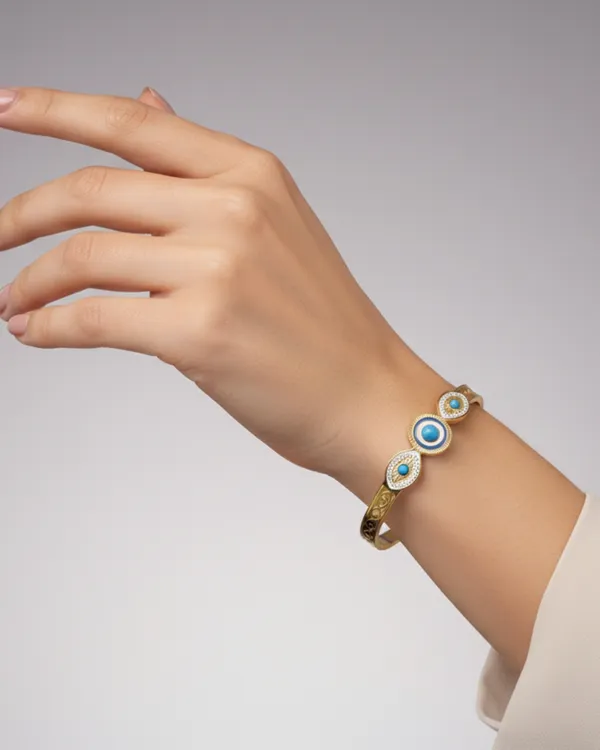 Gold_Premium__Charm_Evil_Eye_Bracelet_For_Women