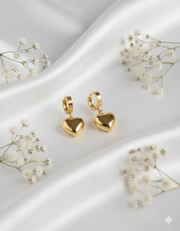Gold_Premium__Plated_Chic_Heart_Earring_For_Women