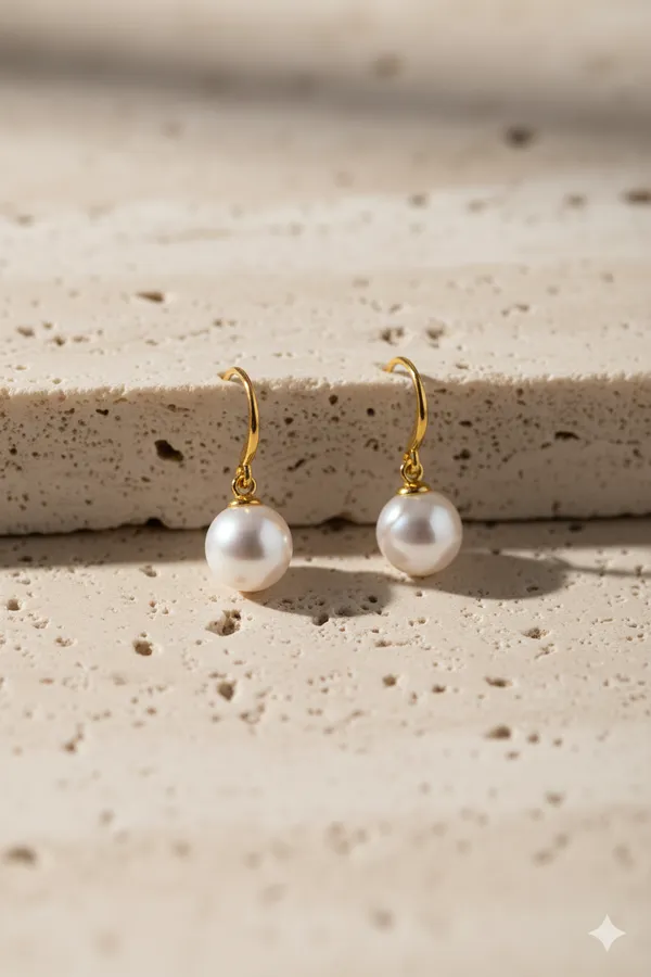 Gold_Premium__Plated_Classic_Pearl_Drop_Earrings_For_Women