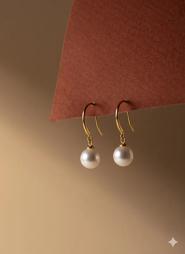 Gold_Premium__Plated_Classic_Pearl_Drop_Earrings_For_Women