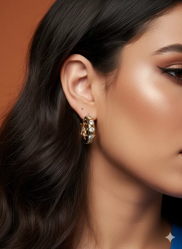 Gold_Premium__Plated_Radiant_Luxe_Crystal_Hoop_Earrings_For_Women