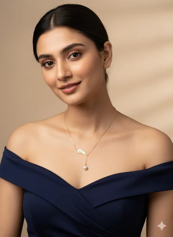 Gold_Premium_t_Plated_Graceful_Peacock_Feather_Necklace_For_Women