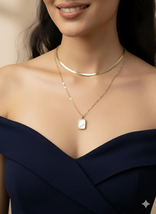 Gold_Premium_t_Plated_Stella_Luxe_Double_Layer_Necklace_For_Women