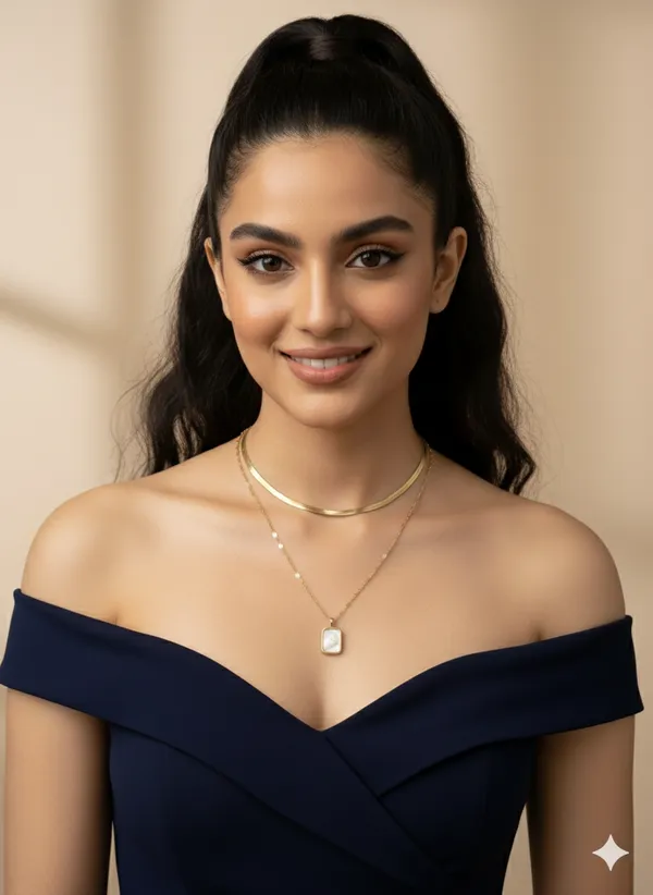 Gold_Premium_t_Plated_Stella_Luxe_Double_Layer_Necklace_For_Women