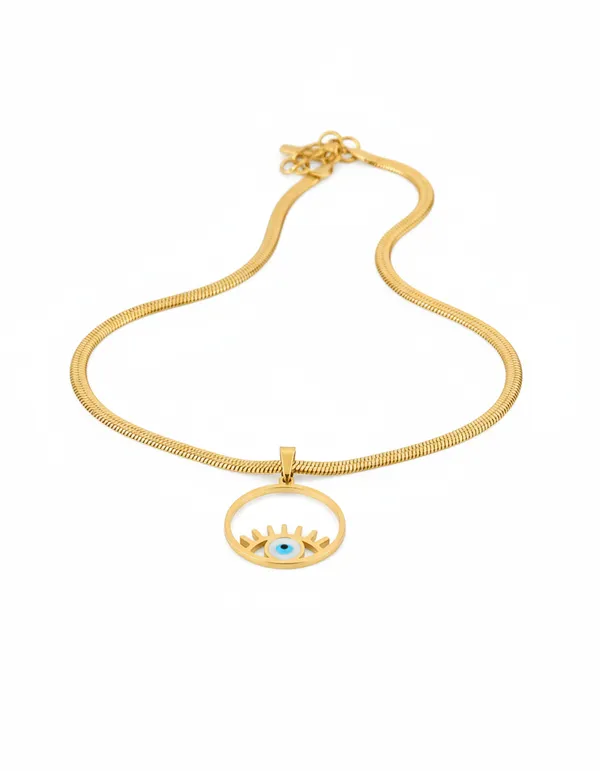 Gold_Premium__Plated_Evil_Eye_Necklace_For_Women