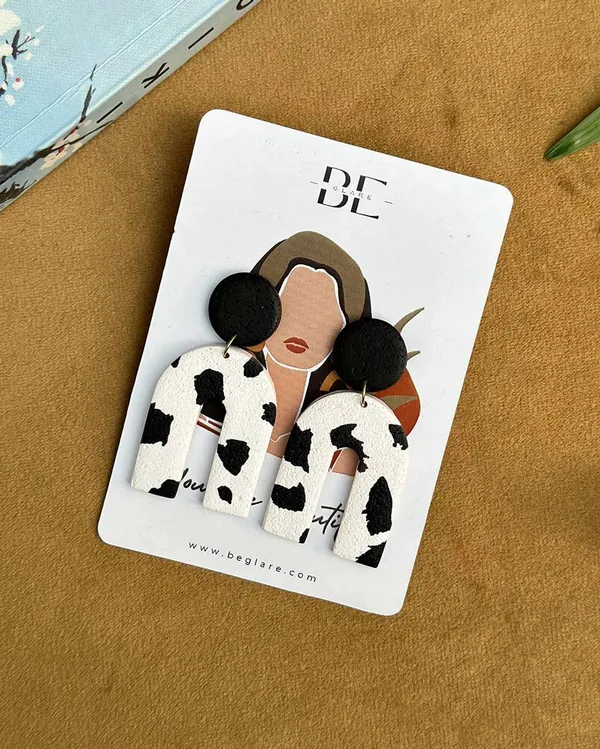 Multicolor_Premium_Freida_Dangle_Cow_Print_Earring_For_Women