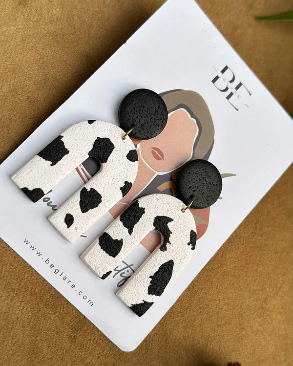 Multicolor_Premium_Freida_Dangle_Cow_Print_Earring_For_Women