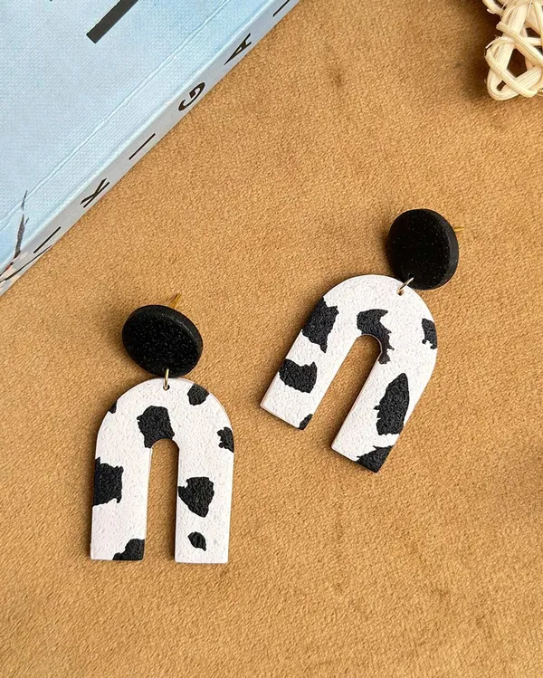 Multicolor_Premium_Freida_Dangle_Cow_Print_Earring_For_Women