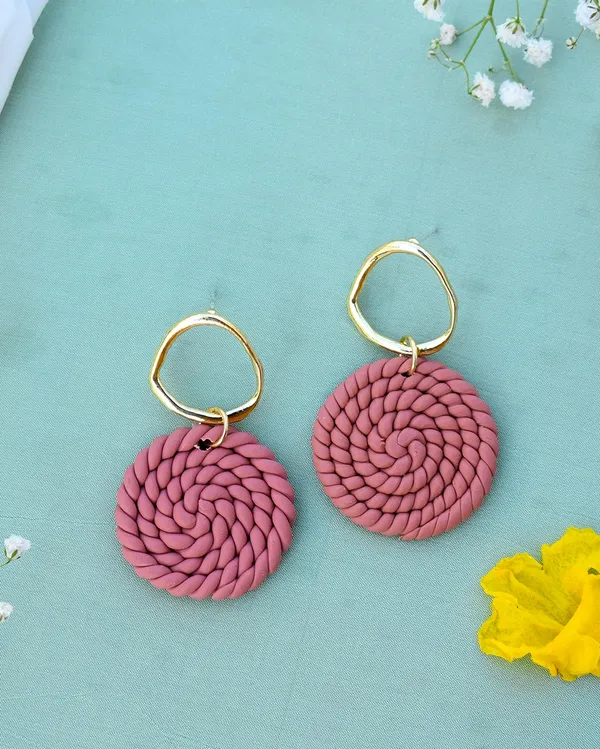 Brown_Premium_Handcrafted_Polymer_Clay_Earring_For_Women