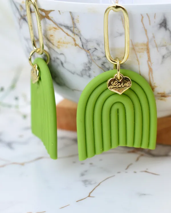 Green_Premium_Handmade_Boho_Polymer_Clay_Earring_For_Women