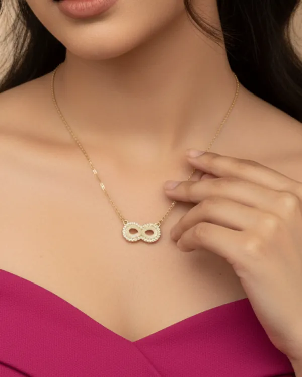Gold_Premium_Sparkling_Infinity_Necklace_For_Women
