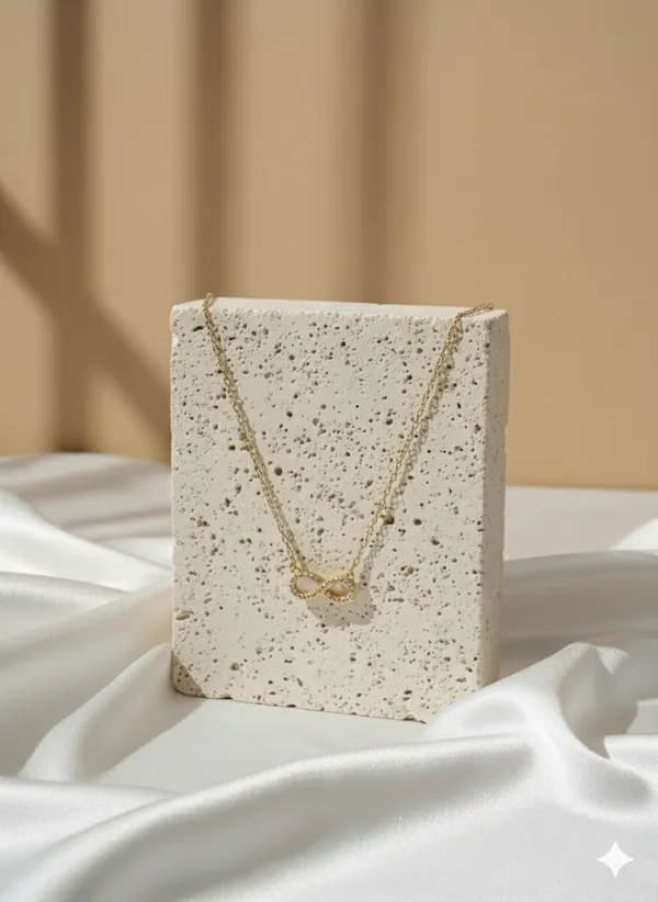 Gold_Premium_Sparkling_Infinity_Necklace_For_Women