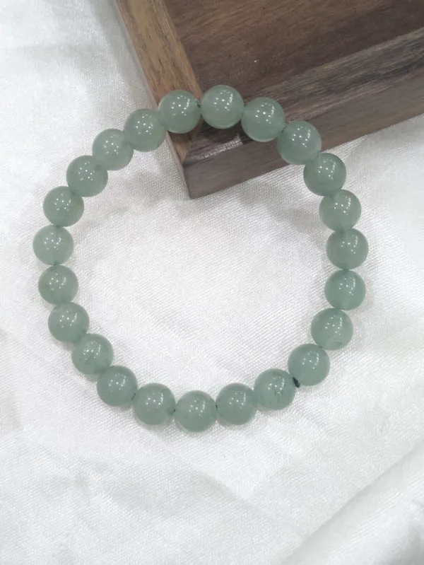 Green_Natural_Aventurine_Quartz_Healing_Bracelet_For_Unisex