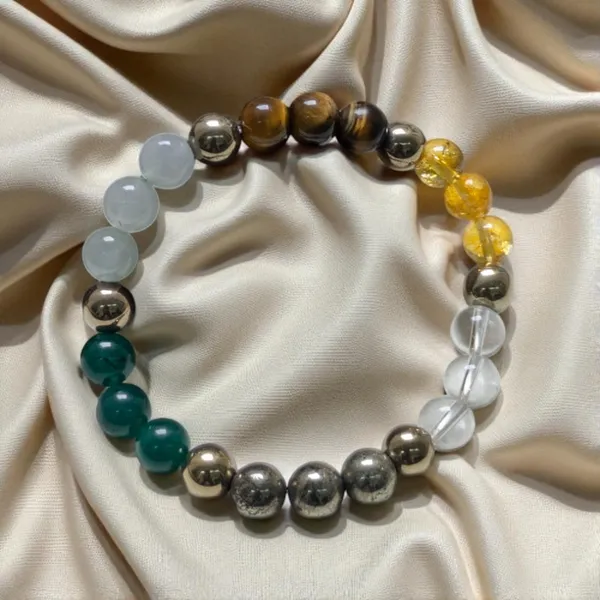 Multicolor_Natural_Dhanyog_Healing_Bracelet_For_Unisex