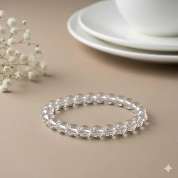White_Natural_Sphatik_Crystal_Healing_Bracelet_For_Unisex