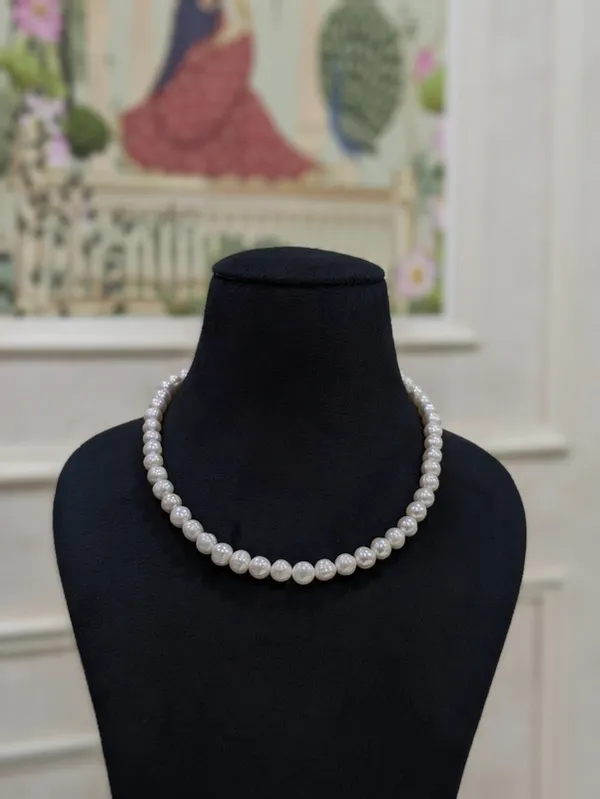 White__Fresh_Water_Pearl_Necklace_For_Women