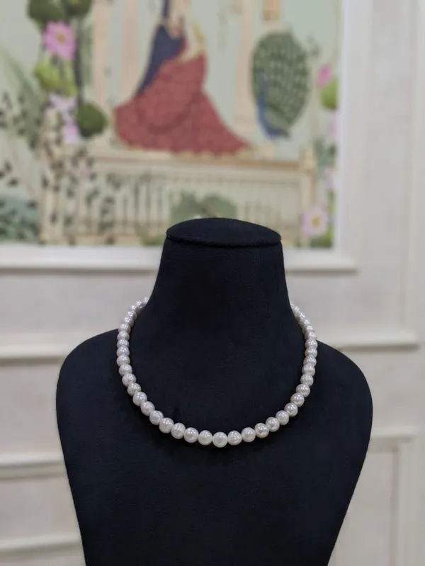 White__Fresh_Water_Pearl_Necklace_For_Women