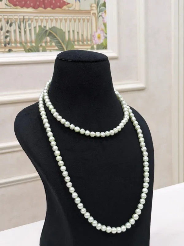 Light_Green__Fresh_Water_Pearl_Necklace_For_Women