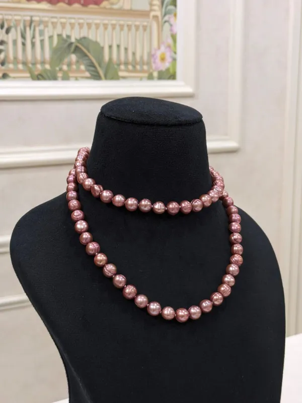 Rose_Gold__Fresh_Water_Pearl_Necklace_For_Women