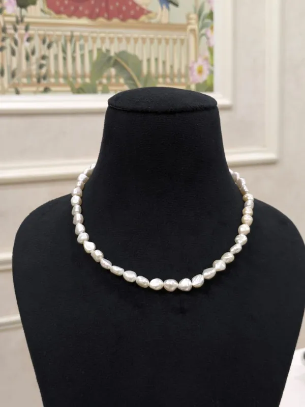 White__Keshi_Pearl_Necklace_For_Women