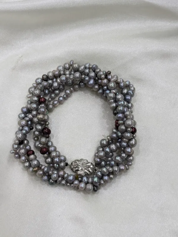 Grey__Malti_Layer_Necklace_For_Women