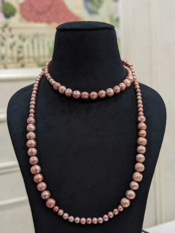 Rose_Gold_Fresh_Water_Pearl_Necklace_For_Women