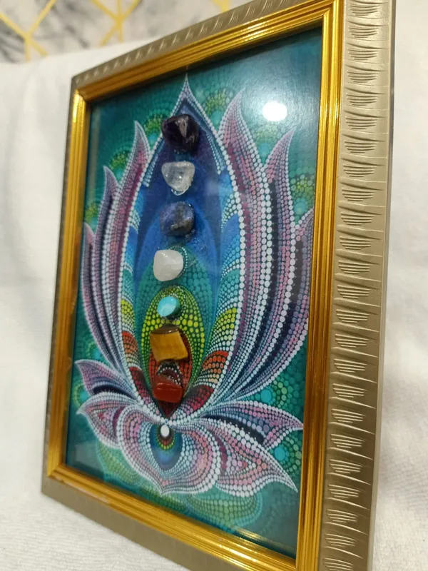 Seven_Chakra_Stone_Wooden_Frame_|_Natural_Healing_Energy_|_Astrological_Made