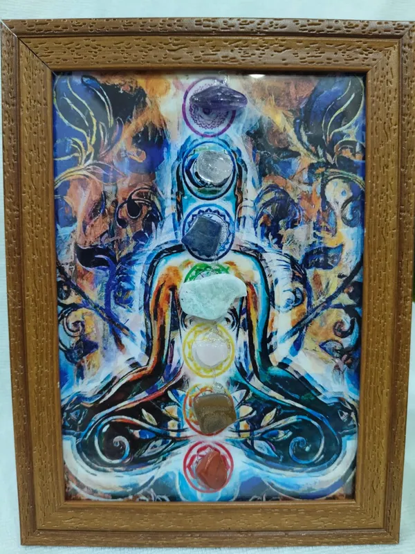 Seven_Chakra_Stone_Wooden_Frame_|_Natural_Healing_Energy_|_Astrological_Made