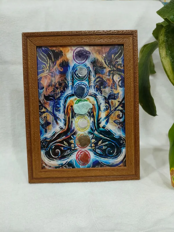 Seven_Chakra_Stone_Wooden_Frame_|_Natural_Healing_Energy_|_Astrological_Made