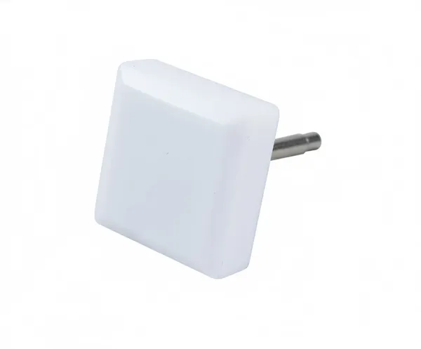 White_Square_Premium_Marble_Knob_(Pack_Of_6)_(4.5L_X_4.5B_X_6.25H_Cm)
