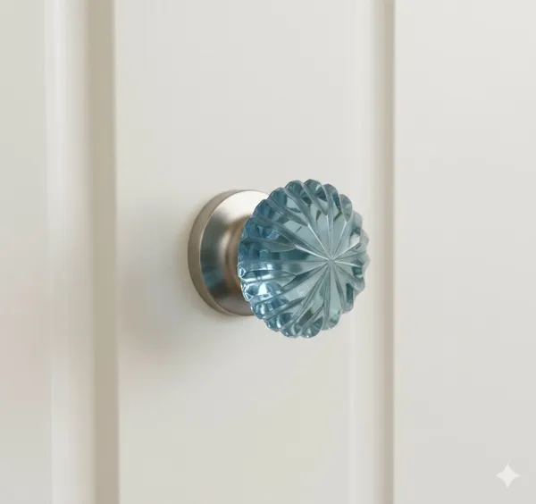Blue_Acrylic_Resin_Floral_Knob_(Pack_Of_6)_(5L_X_5B_X_7H_Cm)