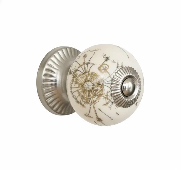 Mauve_Gold_Decal_Premium_Round_Knob_(Pack_Of_6)_(4.5L_X_4.5B_X_7H_Cm)