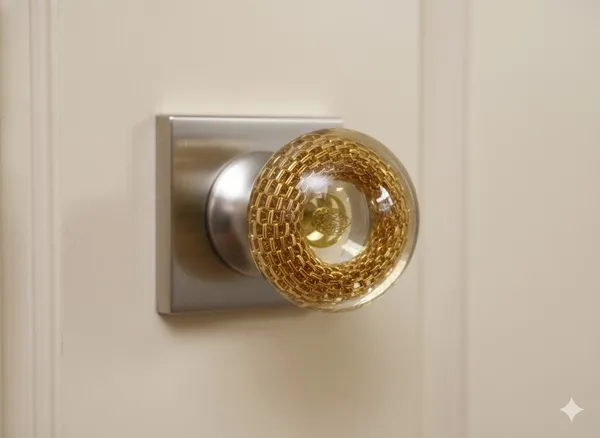 Golden_Metal_In_Resin_Designer_Knob_(Pack_Of_6)_(4L_X_4B_X_7H_Cm)