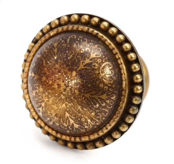 Antique_Gold_Brass_Etched_Knob_(Pack_Of_6)_(5L_X_5B_X_6H_Cm)