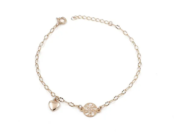 Rose_Golden_Hearts_Alight_Bracelet_For_Women