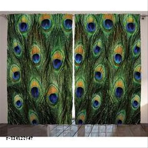Multicolor_Polycotton_3D_Printed_Door_Curtain
