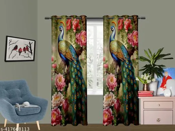 Multicolor_Polycotton_Room_Darkening_Crush_Digital_Print_Door_Curtain