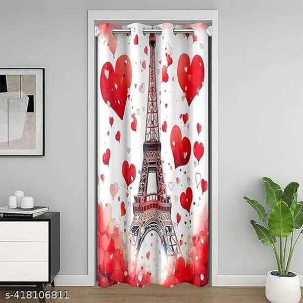 Multicolor_Polycotton_3D_Printed_Door_Curtain