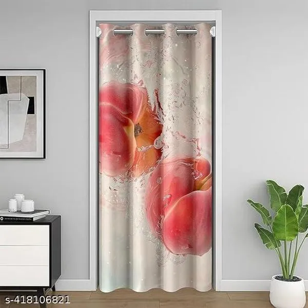 Multicolor_Polycotton_3D_Printed_Door_Curtain