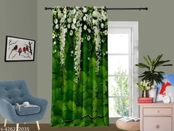 Pack_of_2_Pack_of_2__Multicolor_Polycotton_Nature-Inspi_Pastoral_Print_Door_Curtain
