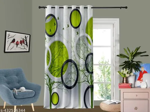 Multicolor_Polycotton_3D_Printed_Long_Door_Curtain